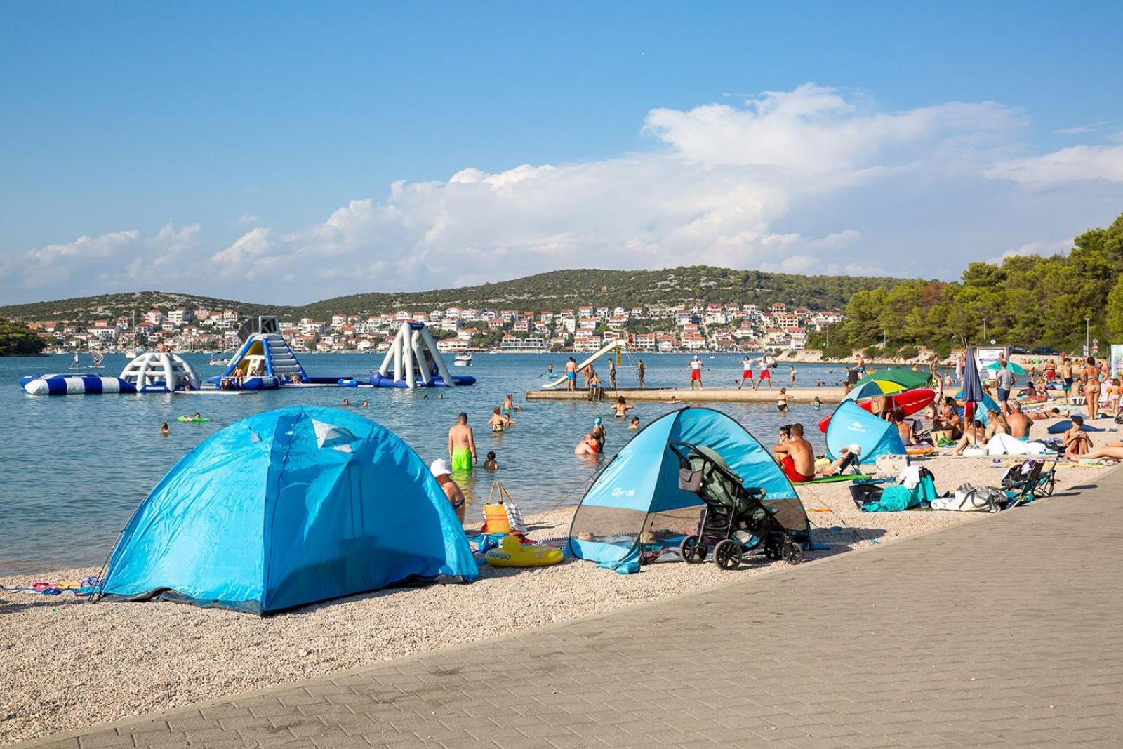 Mobilheim Andrea Wunderschoene Ferienwohnung Direkt Am Meer Jezera Eksteriør billede